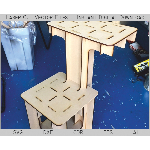 File Vektor Kursi Meja Parametrik untuk Pemotongan Laser File Vektor Kursi Meja Parametrik untuk Pemotongan Laser
