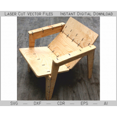 Chair በግራ Khamuts - አዳዲስ ቅድሚያ Plywood ላውንጅ Chair ቅድሚያ የሚሰጡዋቸውን