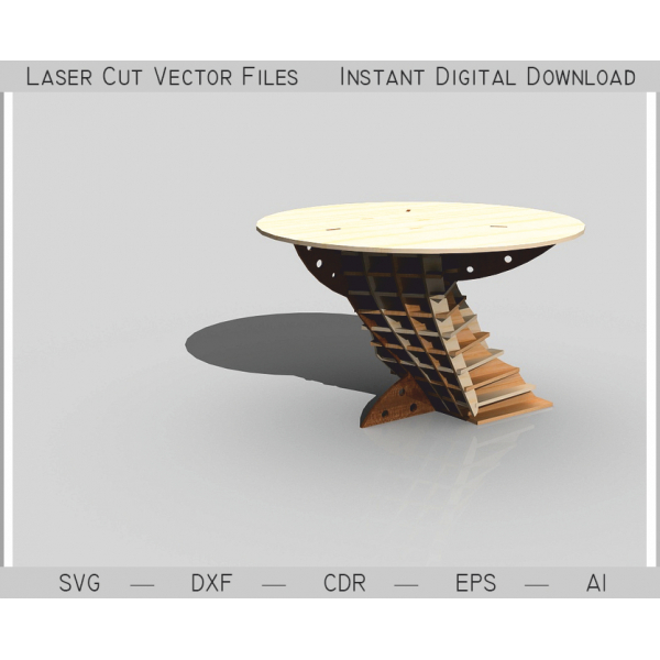 Paramétrico Mesa De Corte A Laser Modelo De Vetor De Paramétrico Mesa De Corte A Laser Modelo De Vetor De