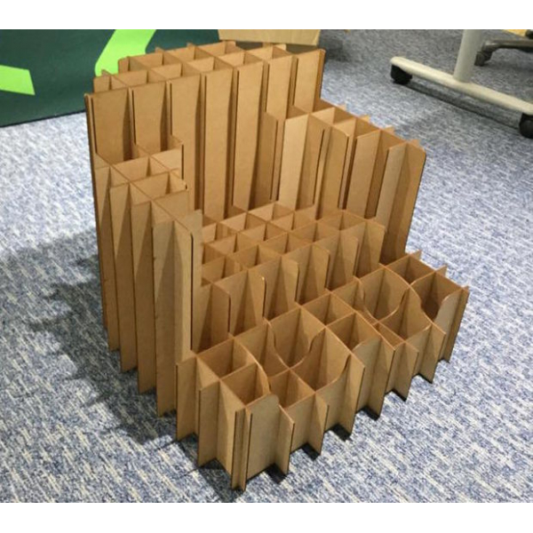 Chair Pro Laser Cut Template — Interlocking Grid Chair Vector File