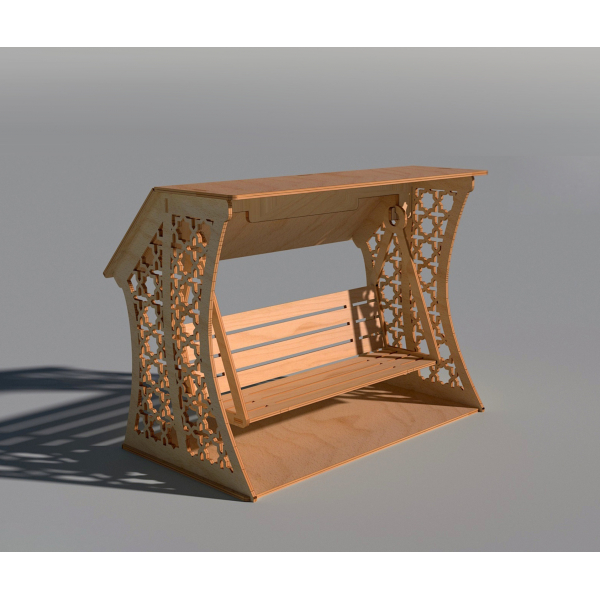 Decorative Swing Laser Cut Vector Template Decorative Swing Laser Cut Vector Template