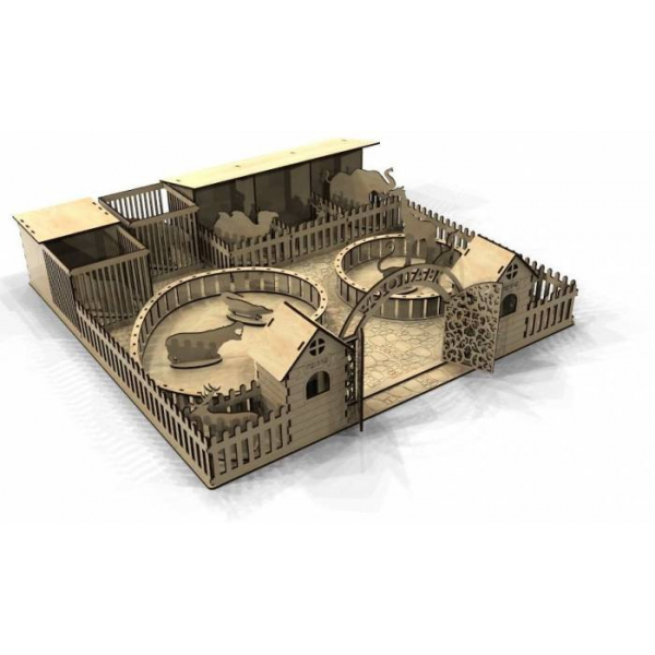 Petting Zoo Laser Cut Vector Kit Petting Zoo Laser Cut Vector Kit