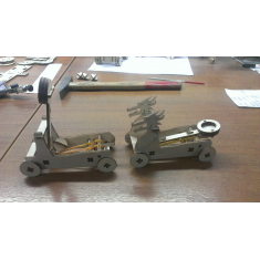 Dragon Catapult Laser Cutting Vector Kit