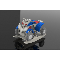 Balanço ATV - Corte a Laser Modelo de Vetor de
