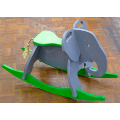 Elephant Rocking Chair - Laser Cut Vector Template