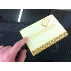 Dominoes Box - Laser Cutting Vector File