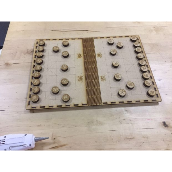Xiangqi (ჩინური ჭადრაკი) ლაზერული დაჭრილი Vector Template - გამგეობისა და ცალი Xiangqi (ჩინური ჭადრაკი) ლაზერული დაჭრილი Vector Template - გამგეობისა და ცალი