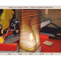 ລິຄື້ນໄຟ-Laser ຕັດແມ່ແບບ Vector