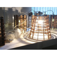 Compact Conical Lamp - Laser Cut Vector Template