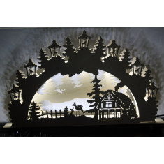 A Luz da noite - Casa na Floresta