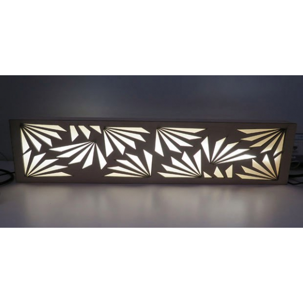 LED Dekorativní Panel Lampa - Laserové Řezání Vektorové Souboru LED Dekorativní Panel Lampa - Laserové Řezání Vektorové Souboru