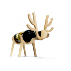 Deer Vin Stand - Laser Cut Vektor Skabelon