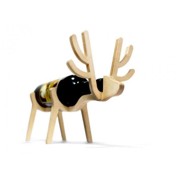 Deer Wein-Stand-Laser-Schneiden Datei - SVG-DXF-PDF Deer Wein-Stand-Laser-Schneiden Datei - SVG-DXF-PDF