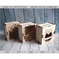 Piggy Banaka Set - Laser Rez Vektor Turskoj