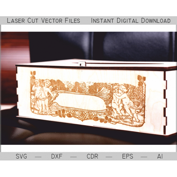 Flexible Napkin Holder Vector Template for Laser Cutting Flexible Napkin Holder Vector Template for Laser Cutting