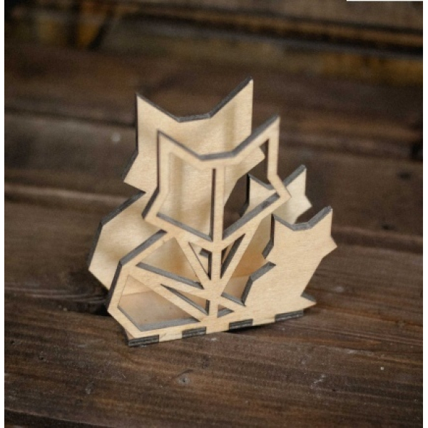 Geometric Cat Napkin Holder-Laser-Cutting-Datei Geometric Cat Napkin Holder-Laser-Cutting-Datei