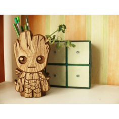 Groot-الهام مداد دارنده — لیزر برش بردار قالب