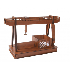 Bleistift Kran-Schreibtisch - Organizer- Laser-Cut-Vektor-Vorlage