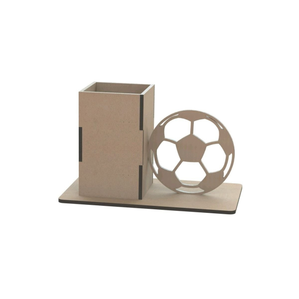 Pallone Da Calcio Matita Titolare Taglio Laser File Vettoriale Pallone Da Calcio Matita Titolare Taglio Laser File Vettoriale