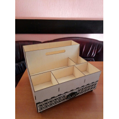 Desktop Organizer - لیزر برش بردار قالب