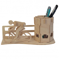 Cyklistika Psací Stůl Organizátor - Laser Cut Vektor Šablona