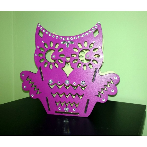 Eule Organizer-Laser-Cut-Vektor-Vorlage Eule Organizer-Laser-Cut-Vektor-Vorlage