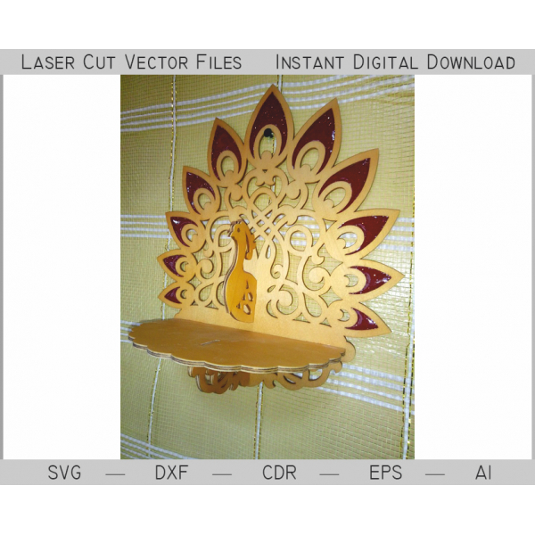 Firebird กำแพงชั้น—เลเซอร์ตัดเว็กเตอแฟ้ม(SVG,DXF,AI)