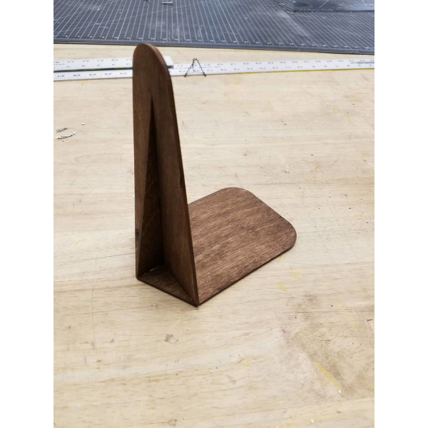 Simple Book Stopper Laser Cutting File for Plywood and MDF Simple Book Stopper Laser Cutting File for Plywood and MDF