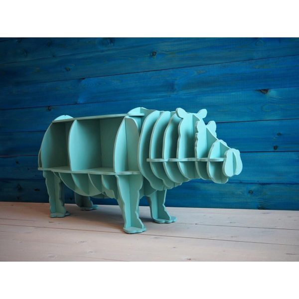 Behemoth Hippo Shelf Vector File for Laser Cutting and CNC Behemoth Hippo Shelf Vector File for Laser Cutting and CNC
