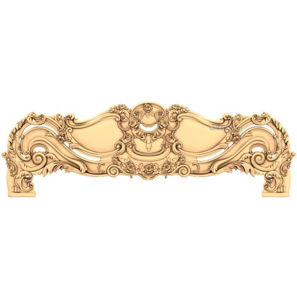 Imperial Elegance Decorative Panel 3D STL Model Imperial Elegance Decorative Panel 3D STL Model