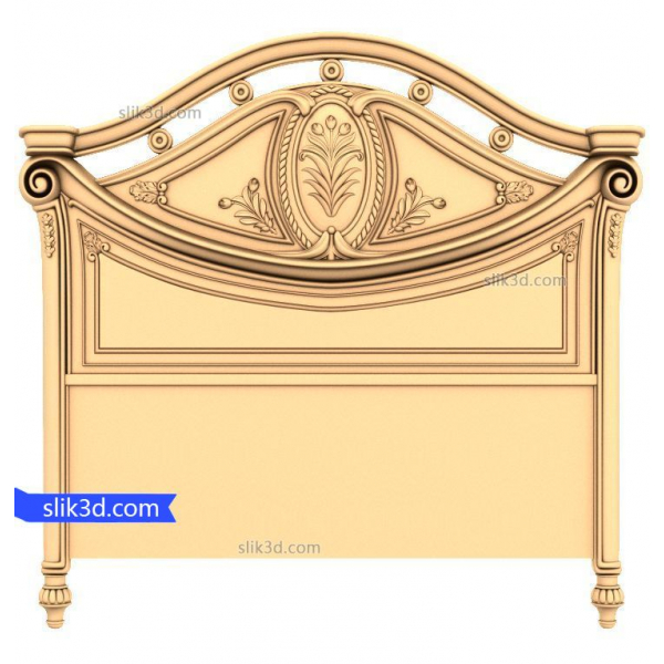Regal Elegance Headboard 3D STL Model for CNC Regal Elegance Headboard 3D STL Model for CNC