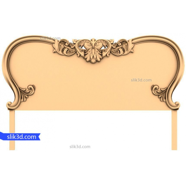 Elegance Arch Hovedgærde 3D STL Model til CNC