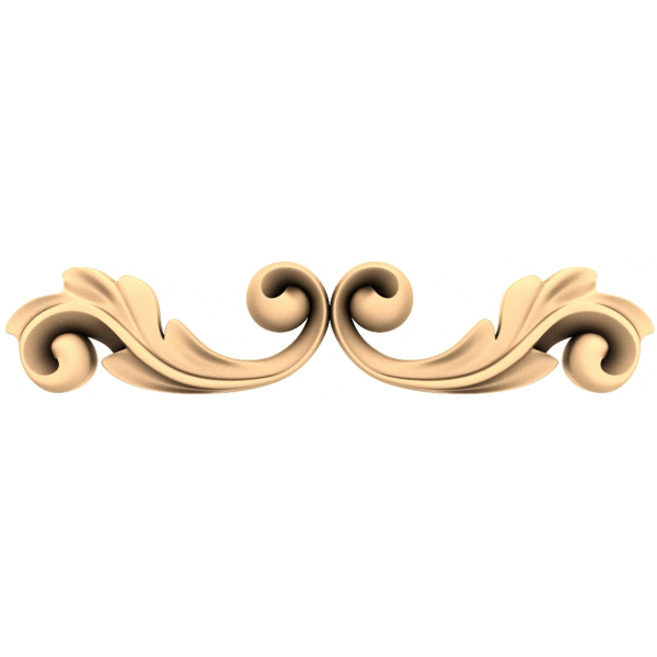 CNC کے لیے Baroque Elegance 3D ماڈل