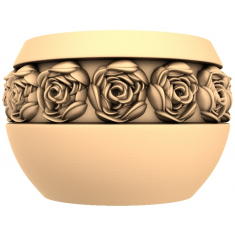 Tigela Elegância Rosa