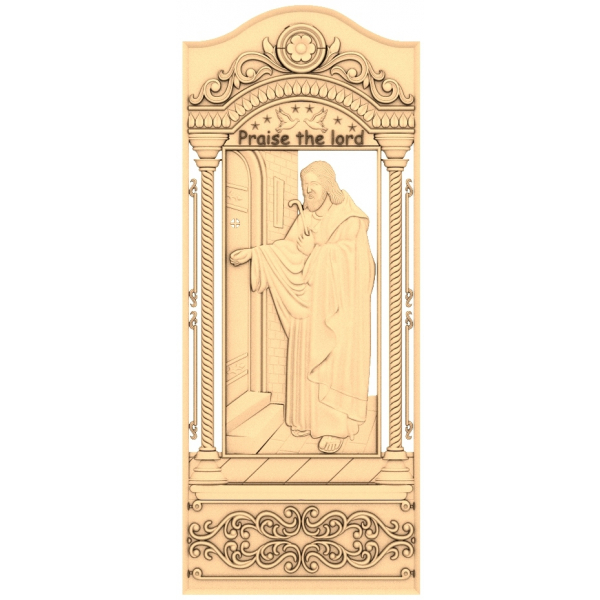 Divine Knock 3D STL model pro CNC a 3D tisk Divine Knock 3D STL model pro CNC a 3D tisk