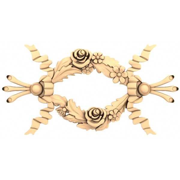 Blossom Elegance 3D STL Model for CNC