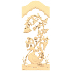 Majestätisk Swan Relief