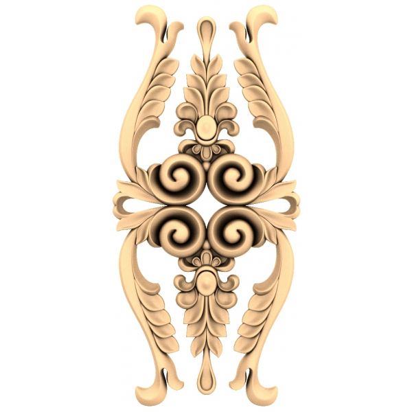 ظریف شکوفا 3D دکور مدل CNC