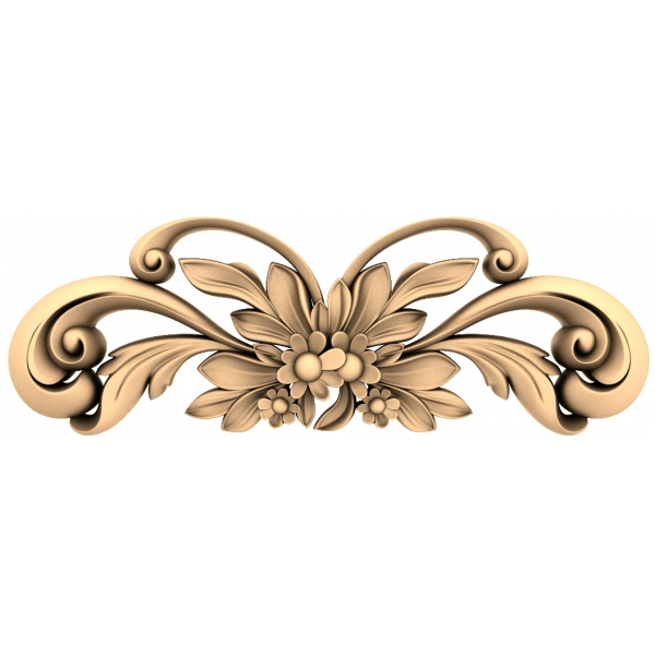 Ornament Floral Elegance Model STL pentru CNC Ornament Floral Elegance Model STL pentru CNC