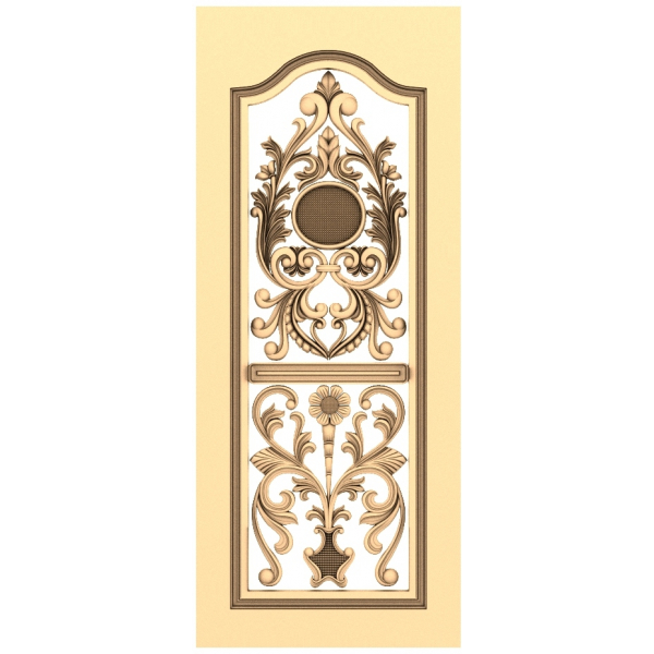 Barocke Eleganz 3D Modell STL für CNC
