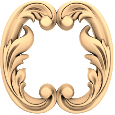 Moldura Floral Elegância