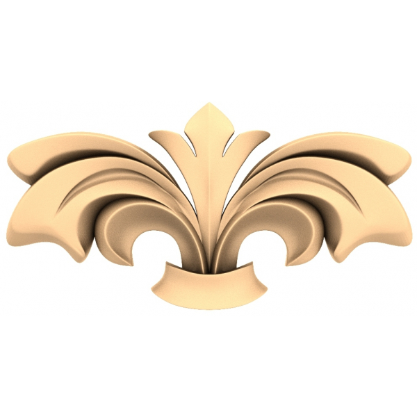 Modello STL 3D Floral Elegance per CNC Modello STL 3D Floral Elegance per CNC