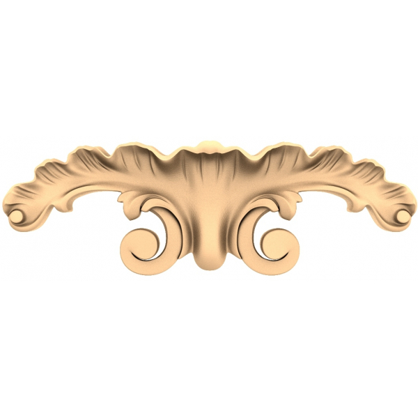 Barok Elegance Arc 3D STL Model til CNC