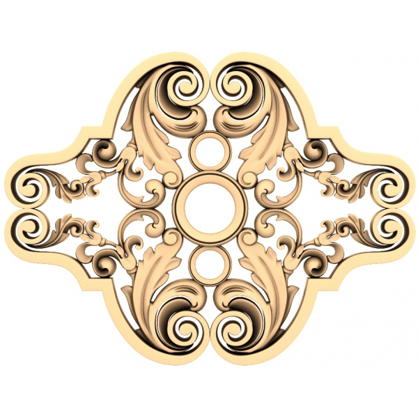 Floral Symphony 3D STL Model for CNC Floral Symphony 3D STL Model for CNC