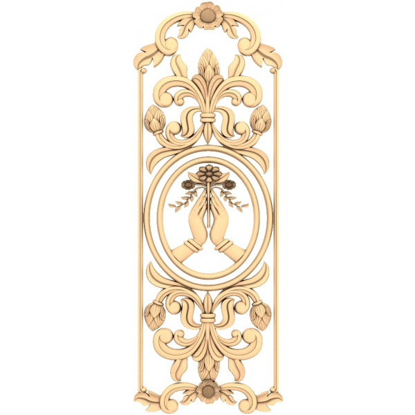 Harmony of Blooms 3D Decorative Panel