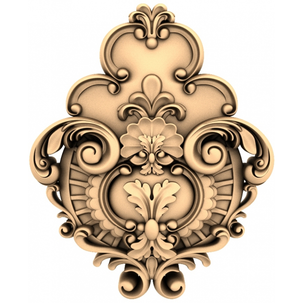 Royal Elegance 3D STL model pro CNC řezbářství