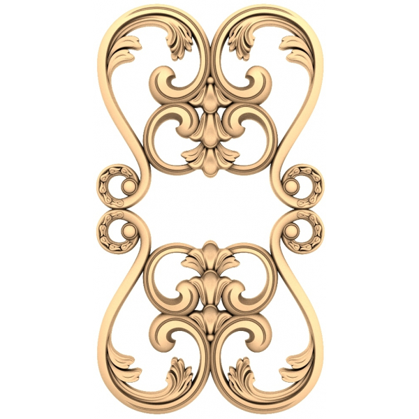 Ornate Flourish Delight 3D STL Model