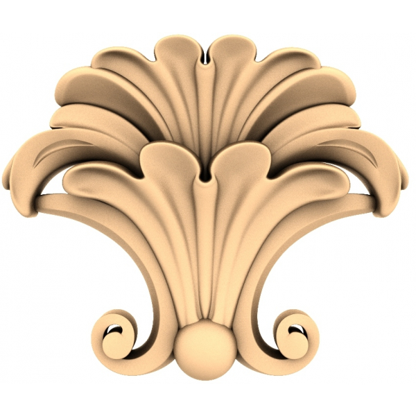 Model 3D floral de acant ornamentat pentru CNC Model 3D floral de acant ornamentat pentru CNC