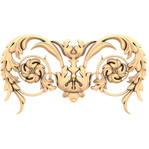 Floral Elegance 3D Model STL dla routerów CNC Floral Elegance 3D Model STL dla routerów CNC