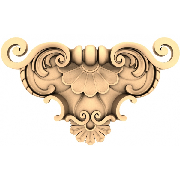 Acanthus Elegance - Modello STL 3D per decorazioni CNC Acanthus Elegance - Modello STL 3D per decorazioni CNC